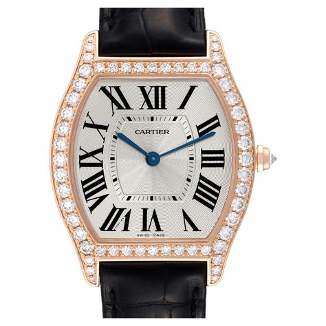 cartier tortue mens|cartier tortue watch price.